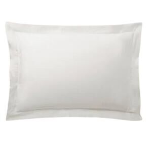 Ralph Lauren Organic Cotton Sateen Border Euro Sham Parchment White NWT